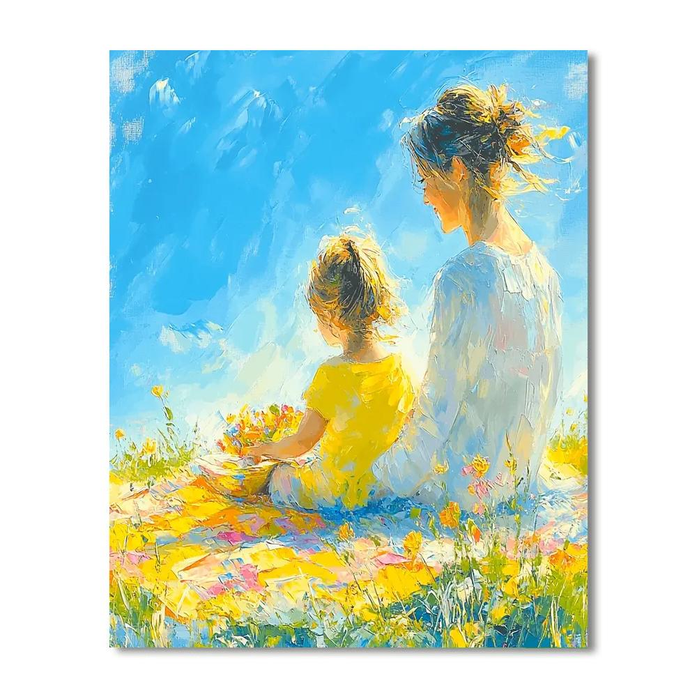 A Warm Embrace In The Sun Paint By Numbers Kits