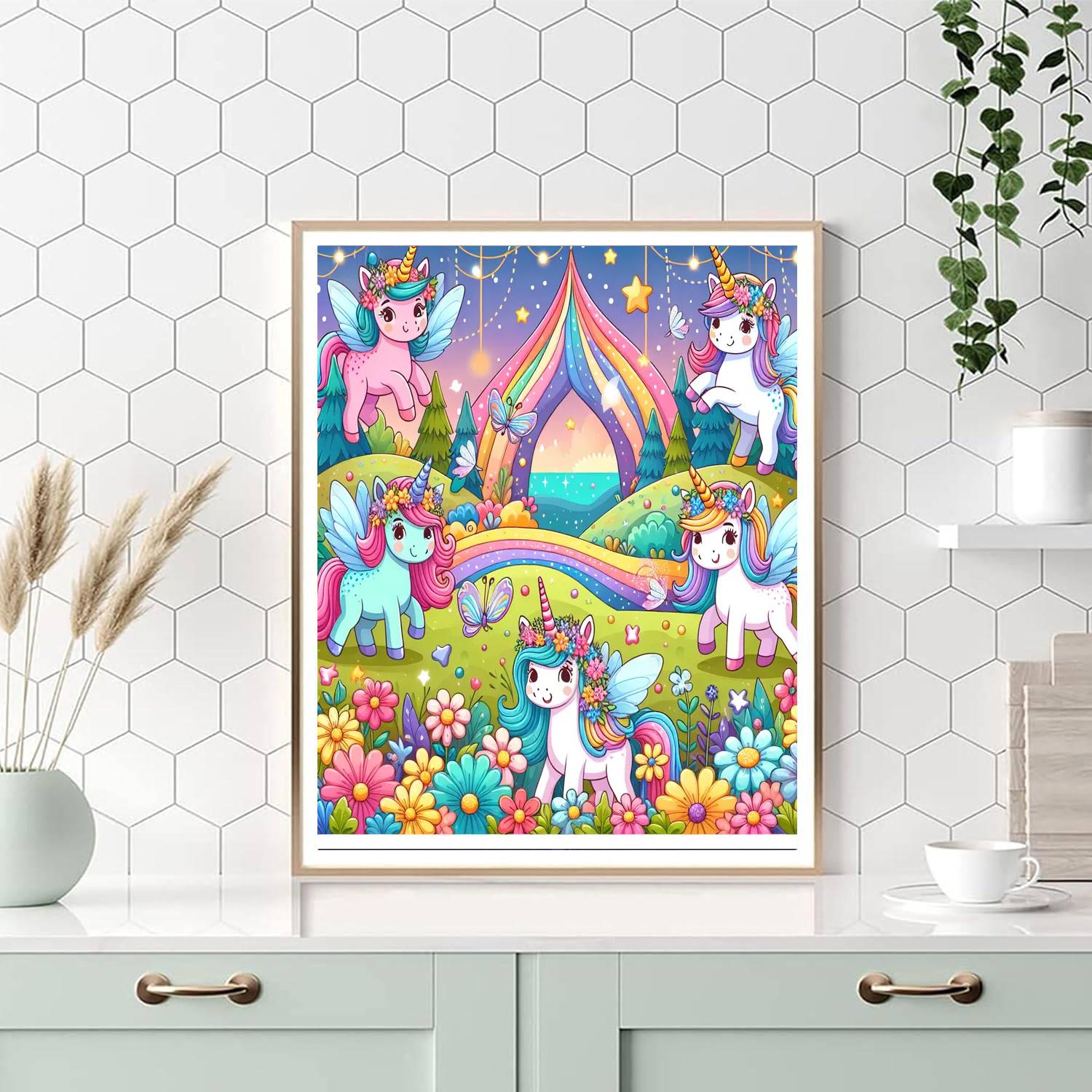 Fantasy Friends Paint By Numbers Art