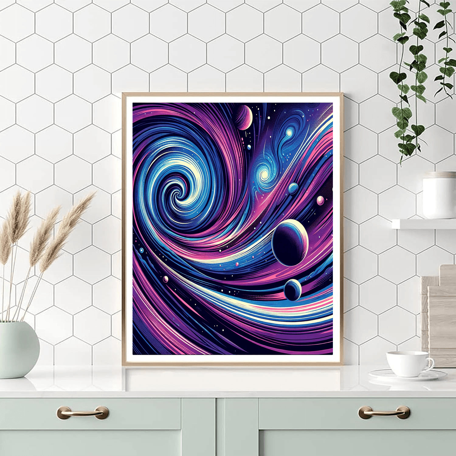 Astral Explorer Paint By Numbers Art