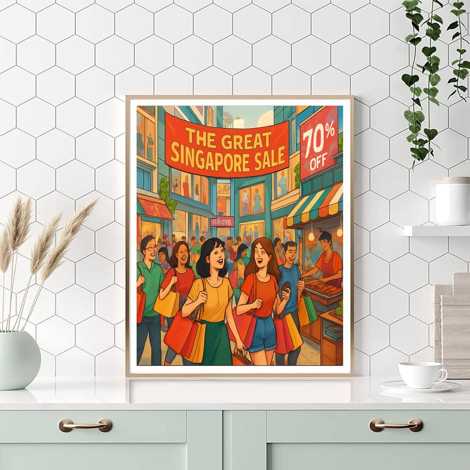 The Great Singapore Sale Paint By Number