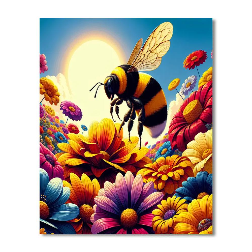 Busy Bumblebee Numbered Painting Kits