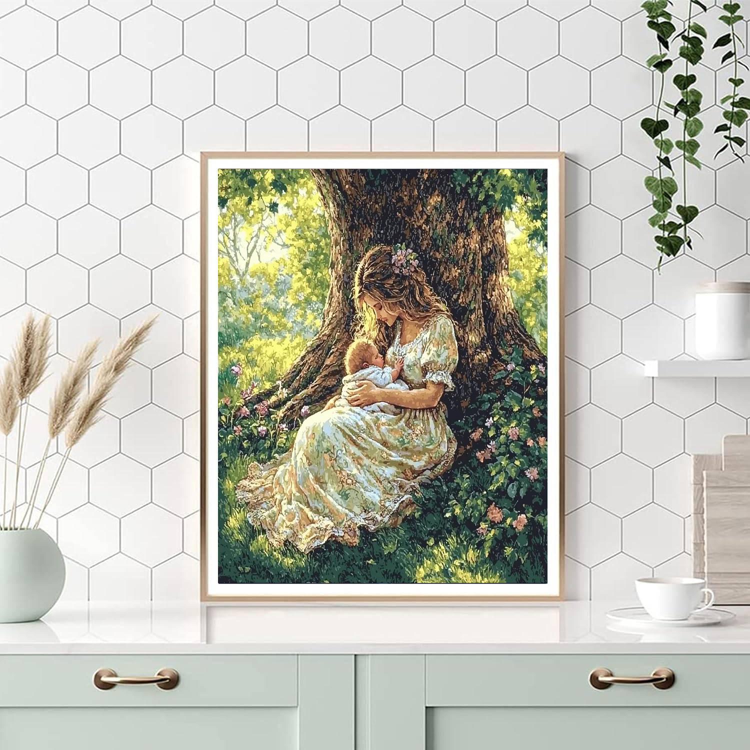 Nestled In Nature Painting Number Kit