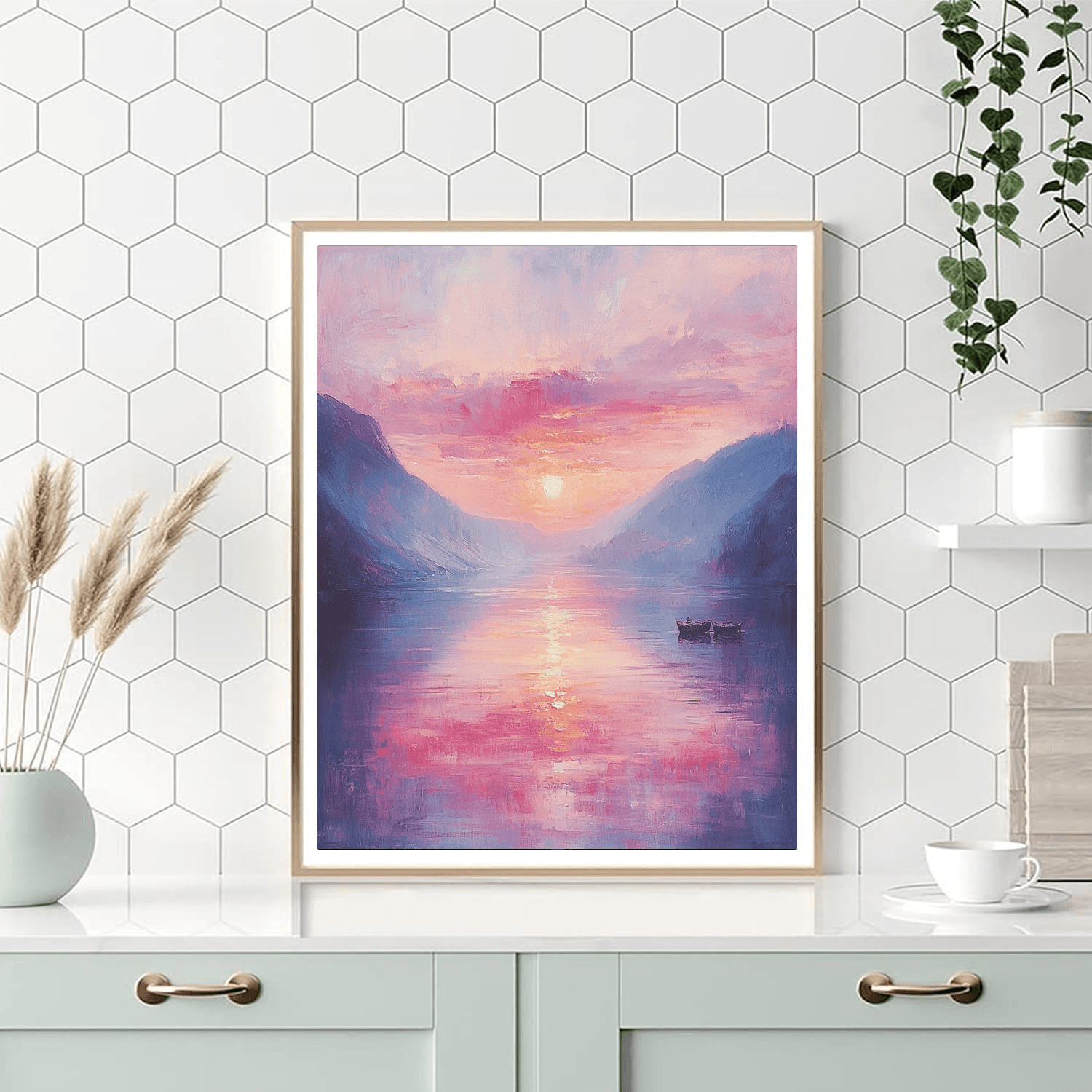 J.M.W. Turner Inspired Twilight Dreams  Paint By Numbers Kits