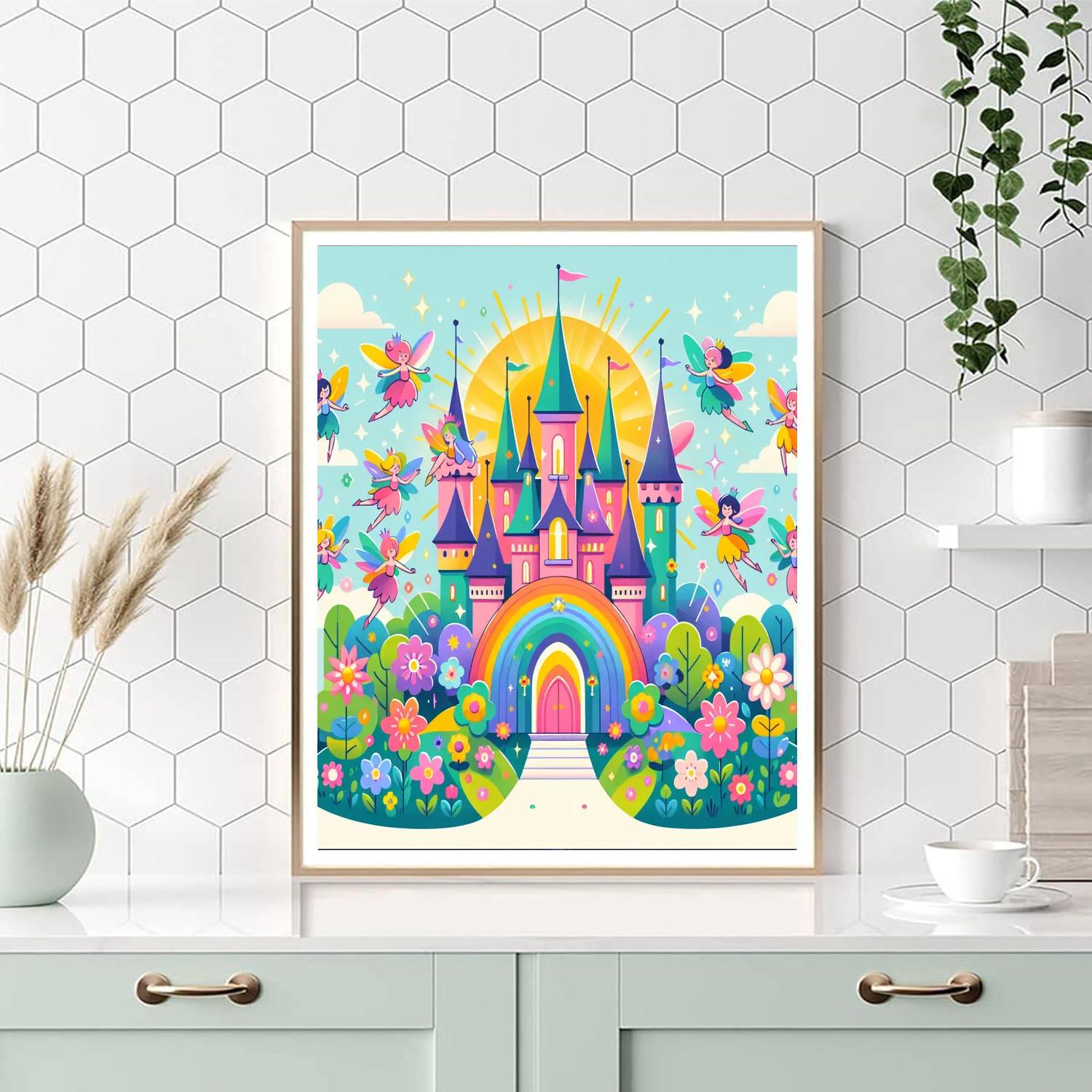 Adventure In A Fairy Kingdom Paint By Numbers Kits