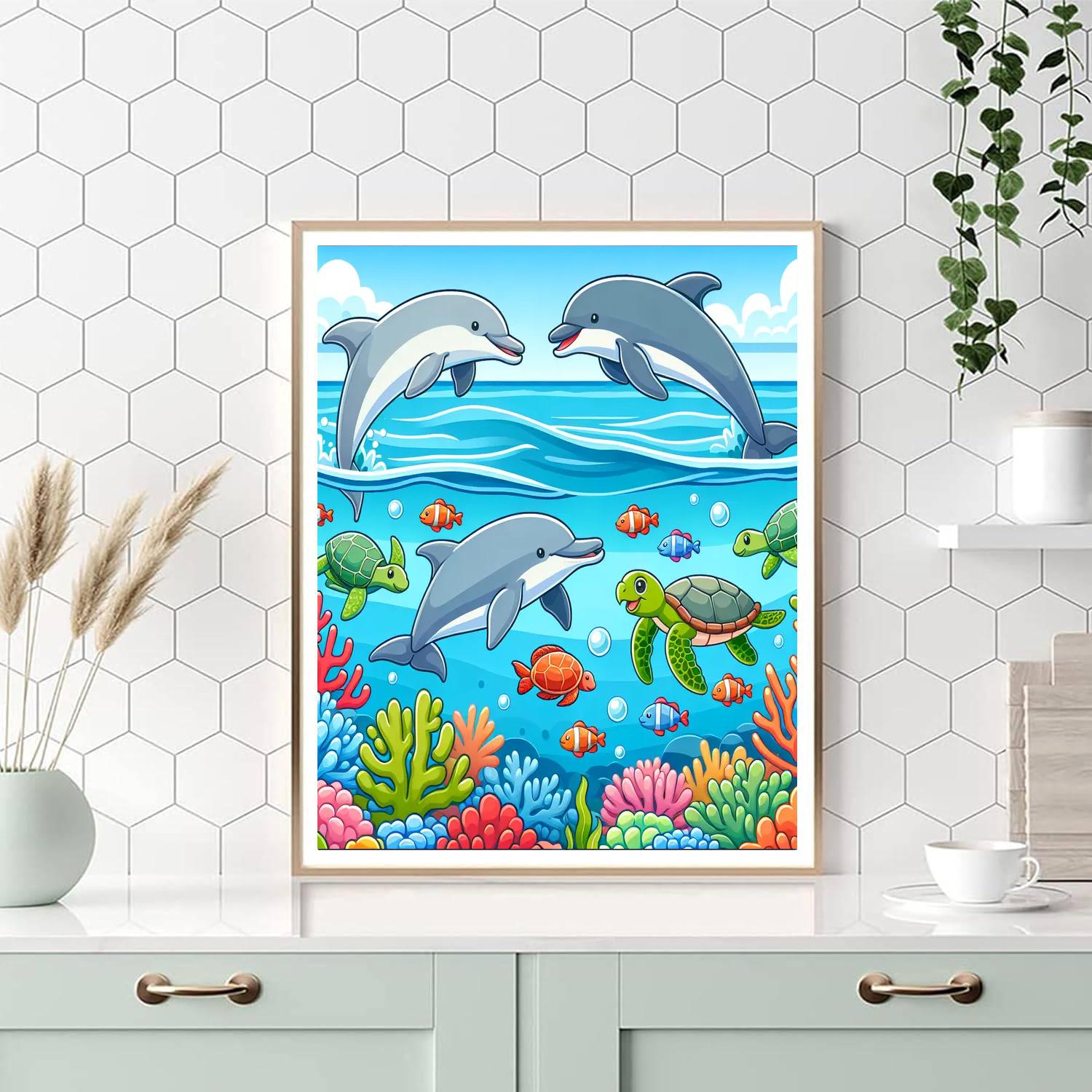 Charming Ocean Expedition Numbered Painting Kits
