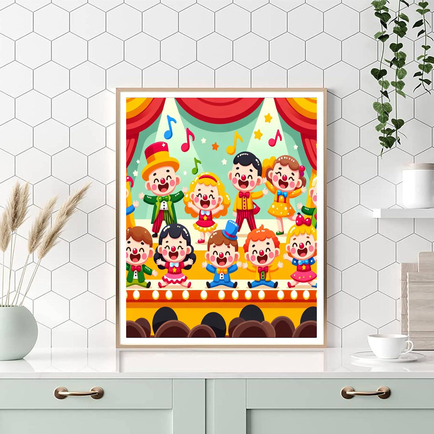 Superstars Of The Stage Numbered Painting Kits