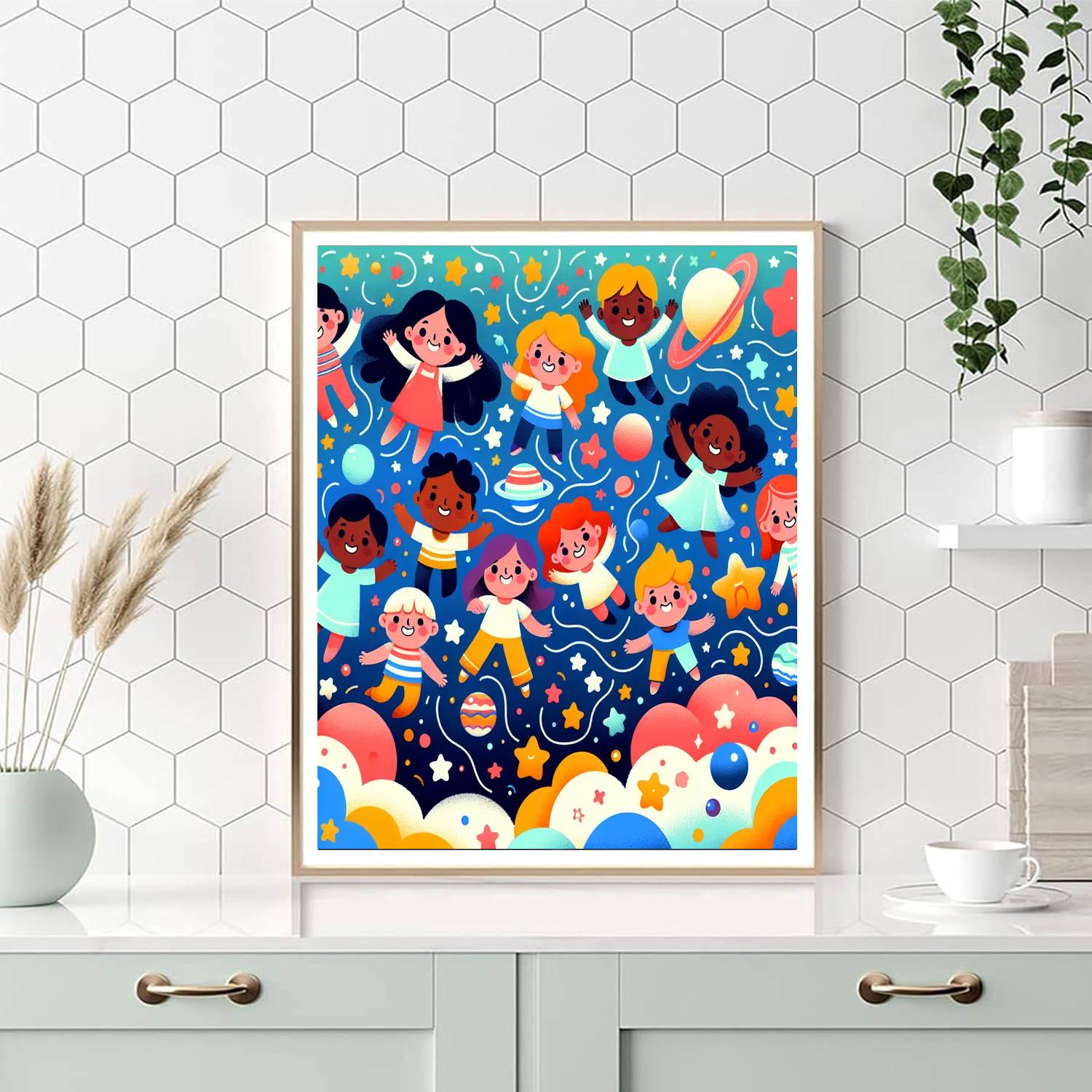 Astral Dreamscapes Numbered Painting Kits