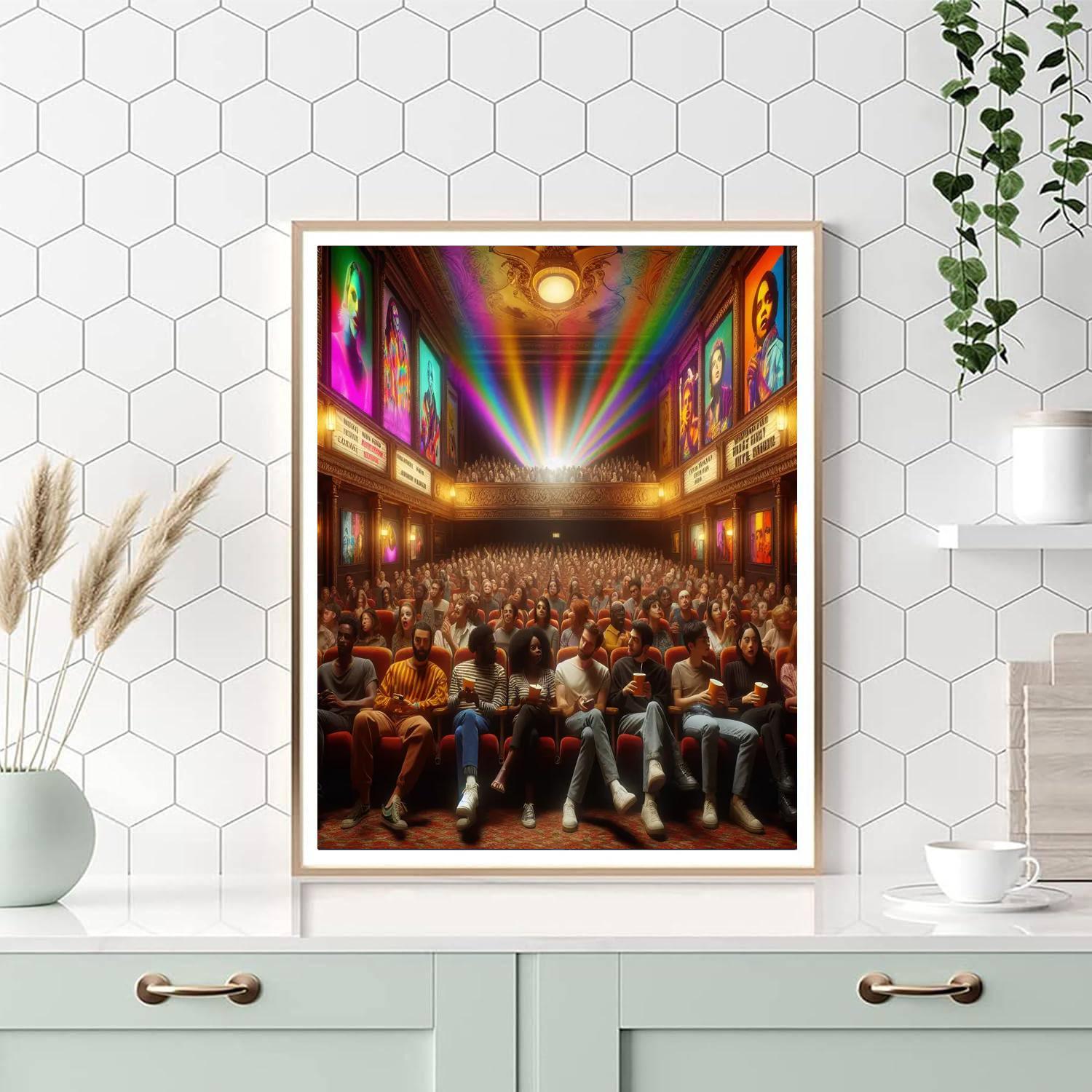 Krakow Film Festival Painting Number Kit