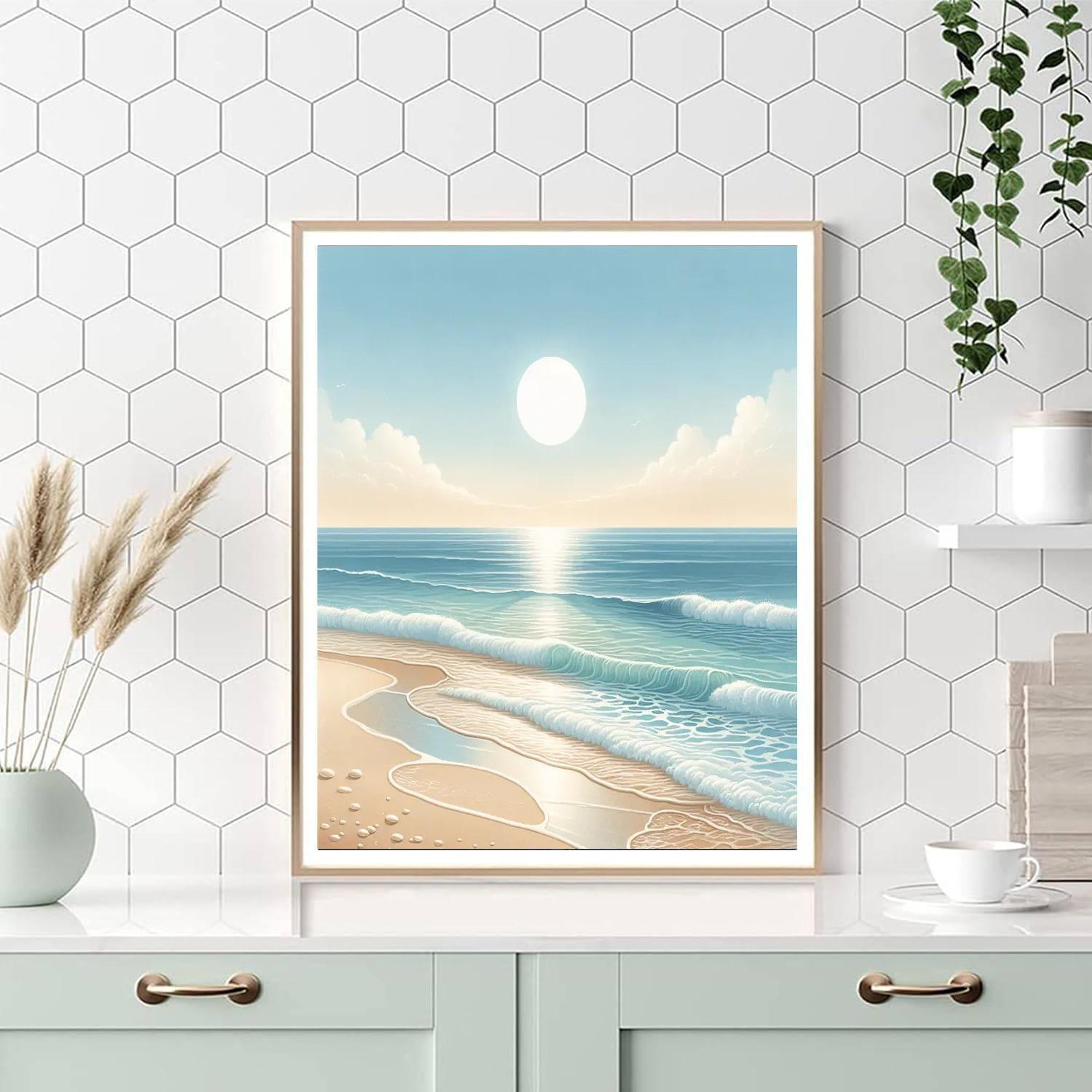 Ocean Breeze Sanctuary Numbered Painting Kits