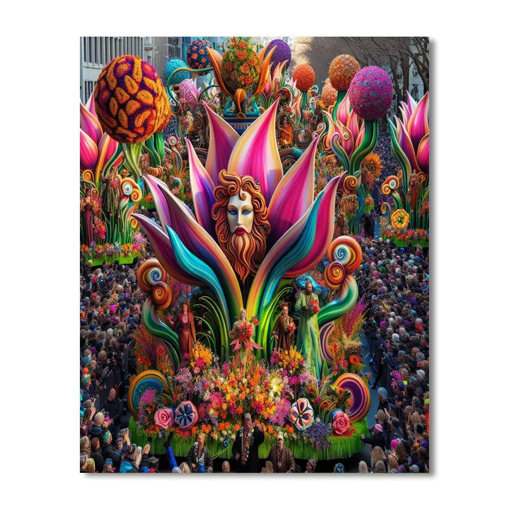 Flower Festival - Netherlands Paint By Numbers