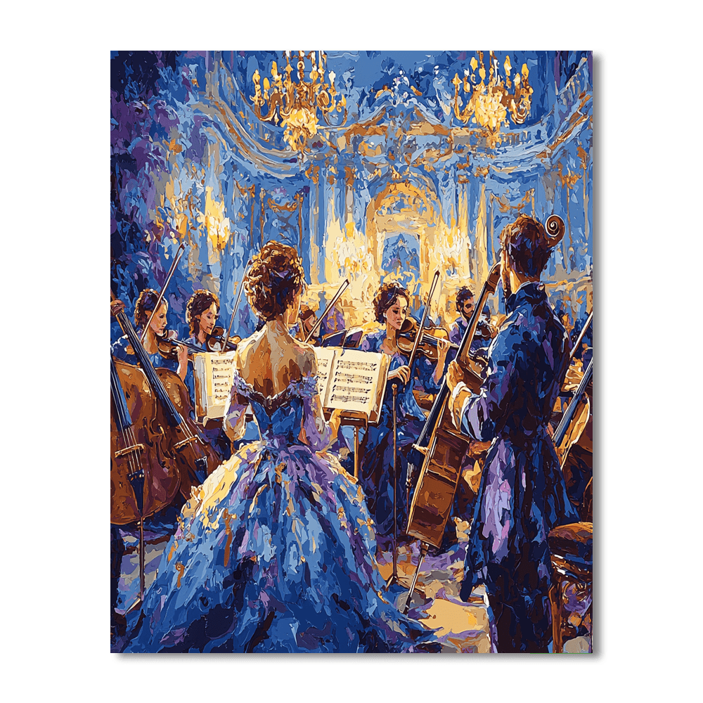 Vermeer Inspired Baroque Musical Fantasy - DIY Painting By Numbers Kit
