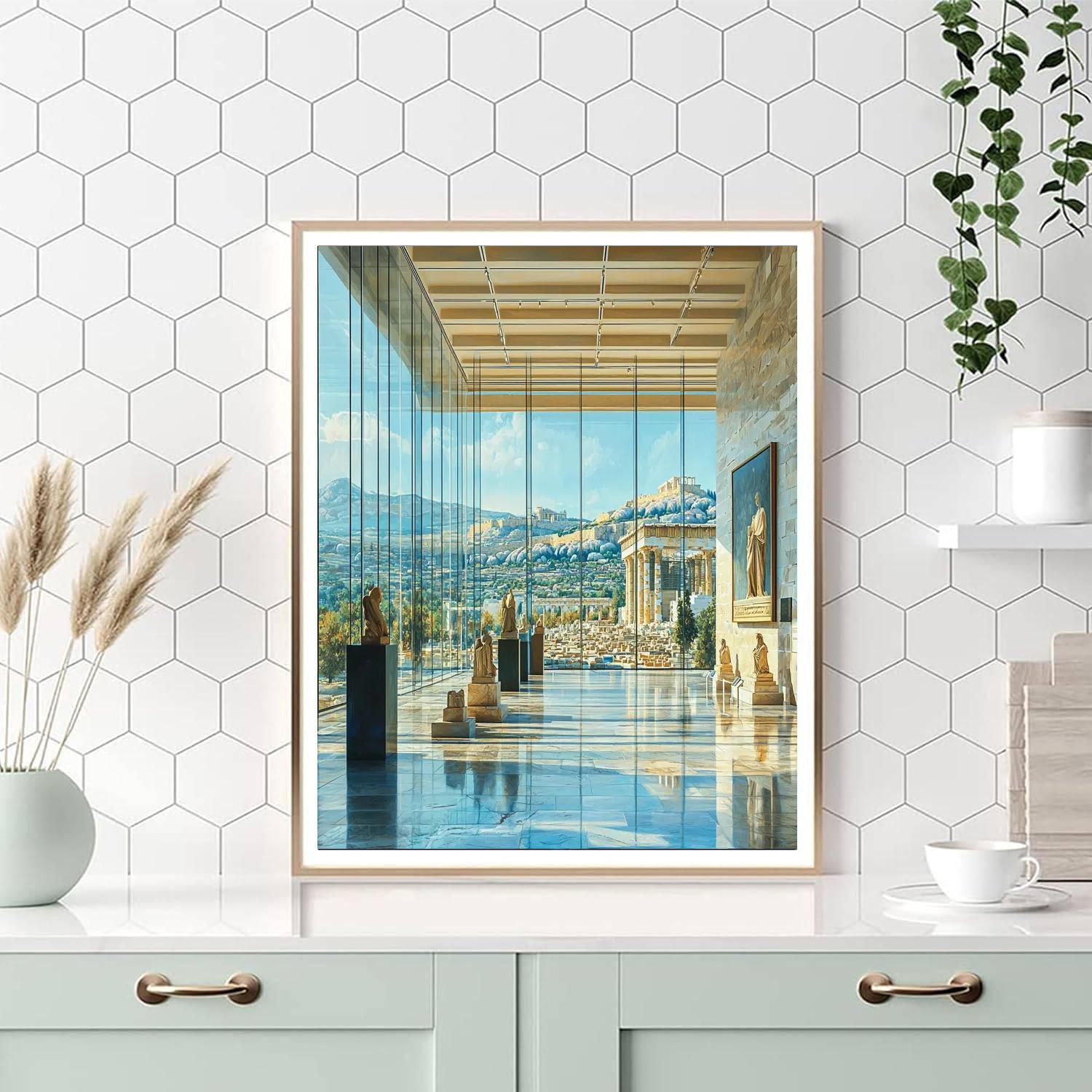 Acropolis Museum - Athens Paint By Number