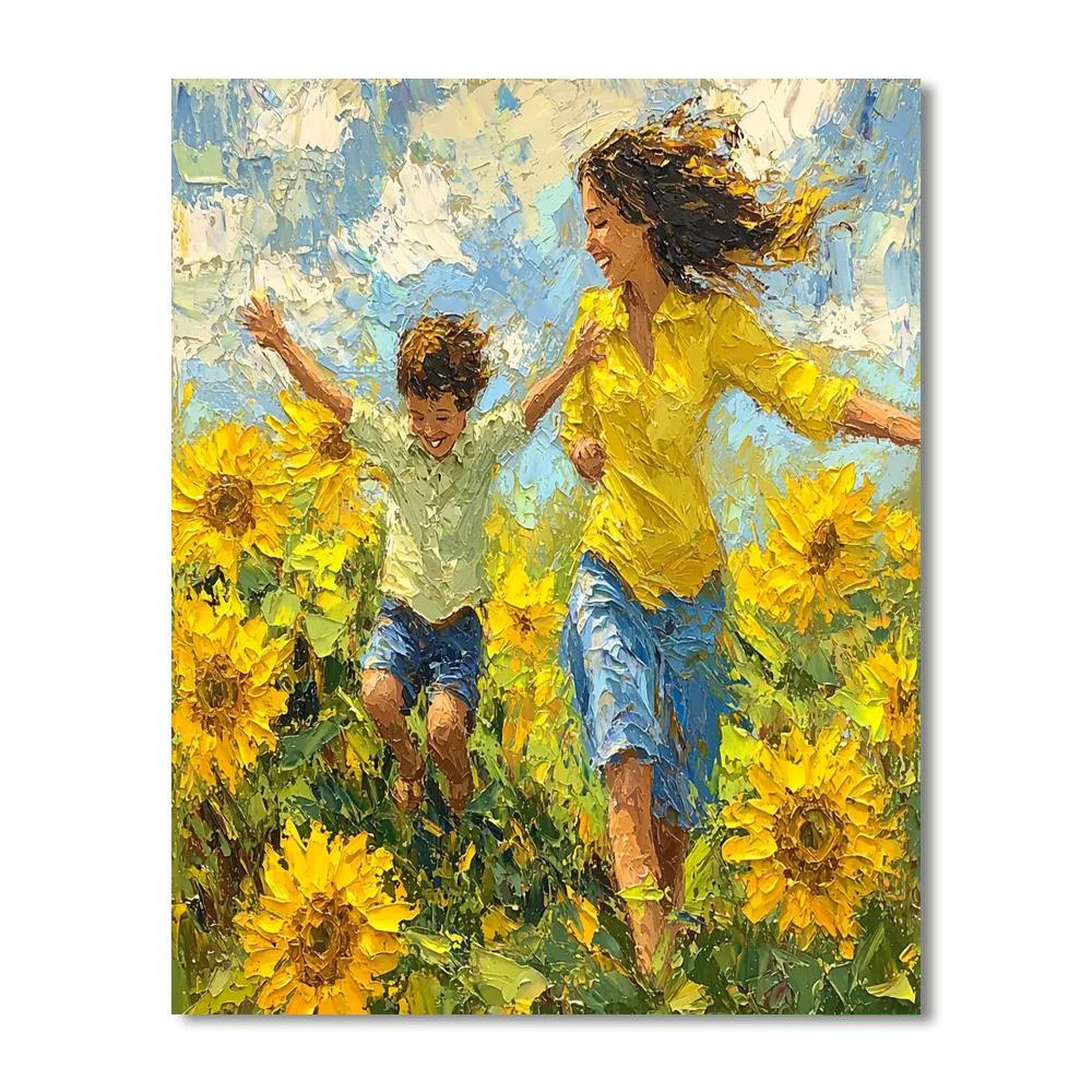 Chasing Sunlight Paint By Color