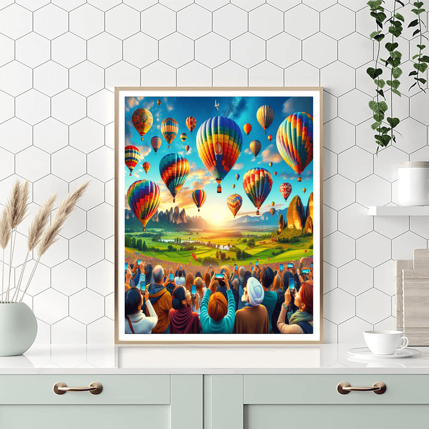 Albuquerque Balloon Fiesta - Usa Paint By Number