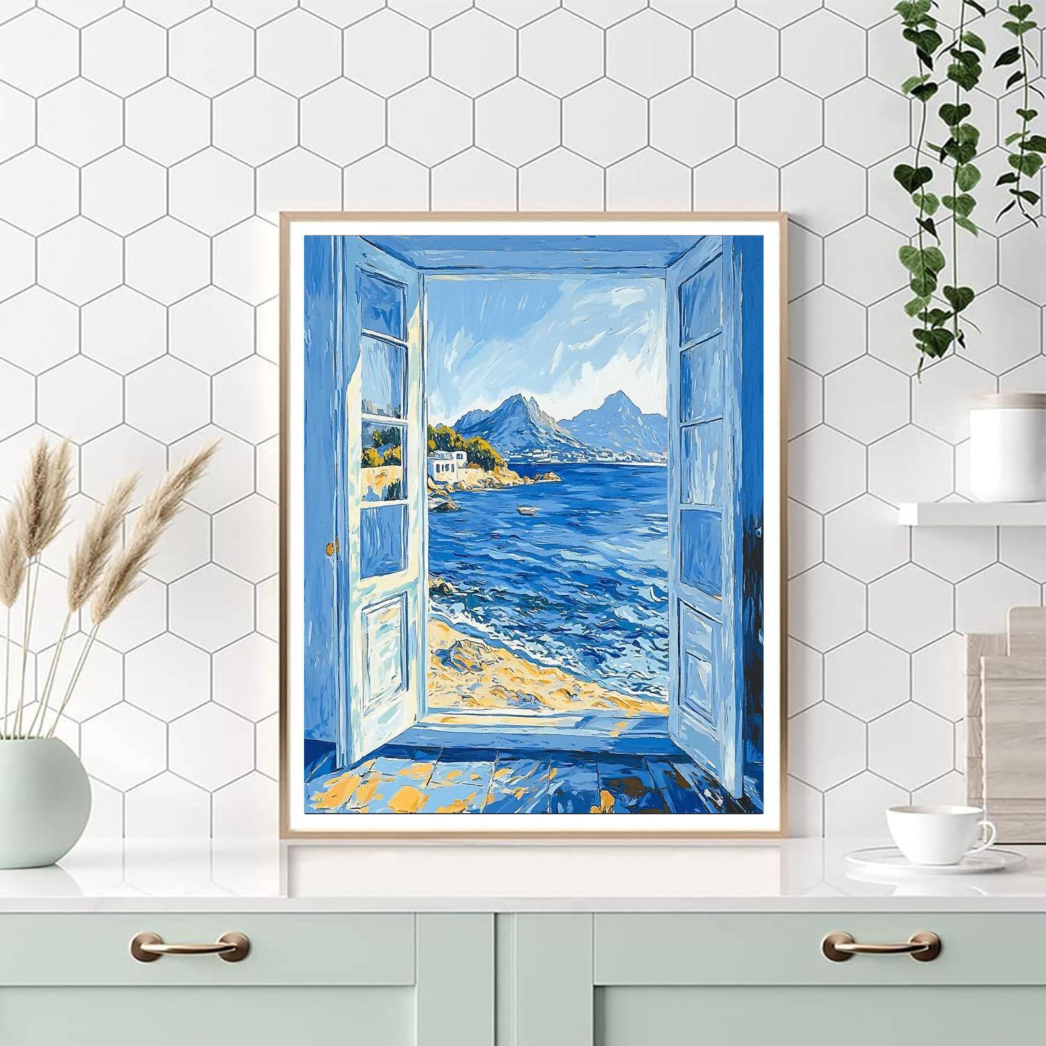 Henri Matisse Inspired Aegean Enchantment  Paint By Numbers Kits