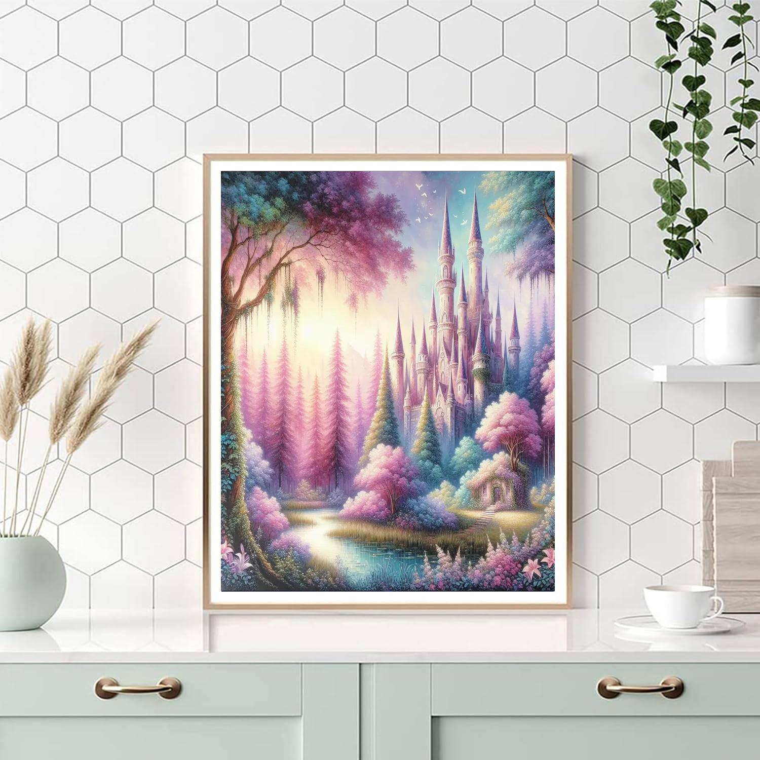 Sleeping Beauty's Realm Paint By Number