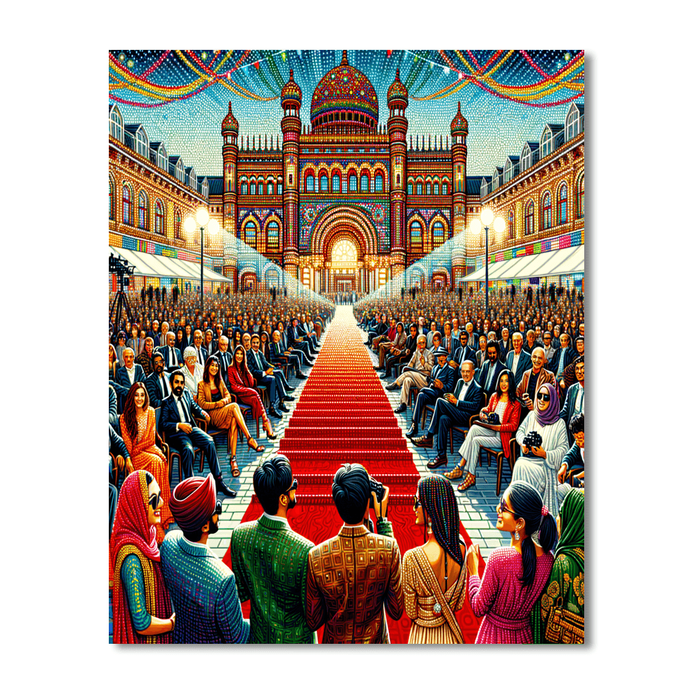 The Berlin International Film Festival DIY Paint By Numbers