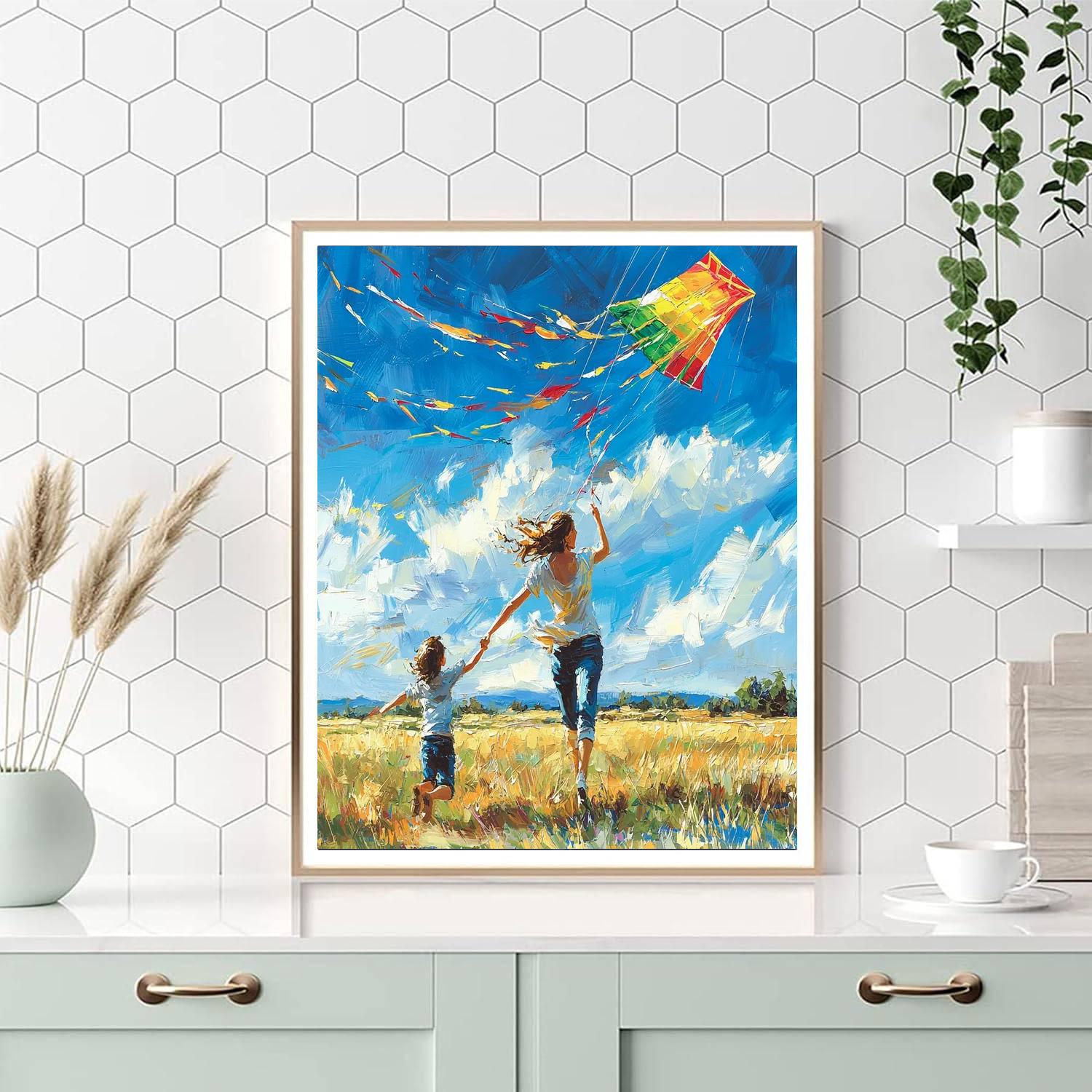 Wings Of Maternal Grace Numbered Painting Kits