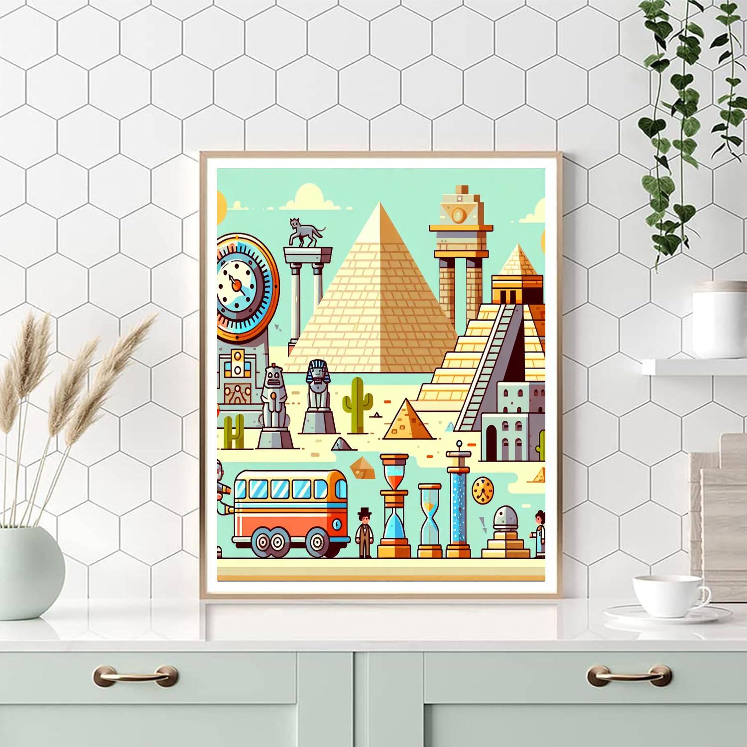 Time Machine Adventures Paint By Number