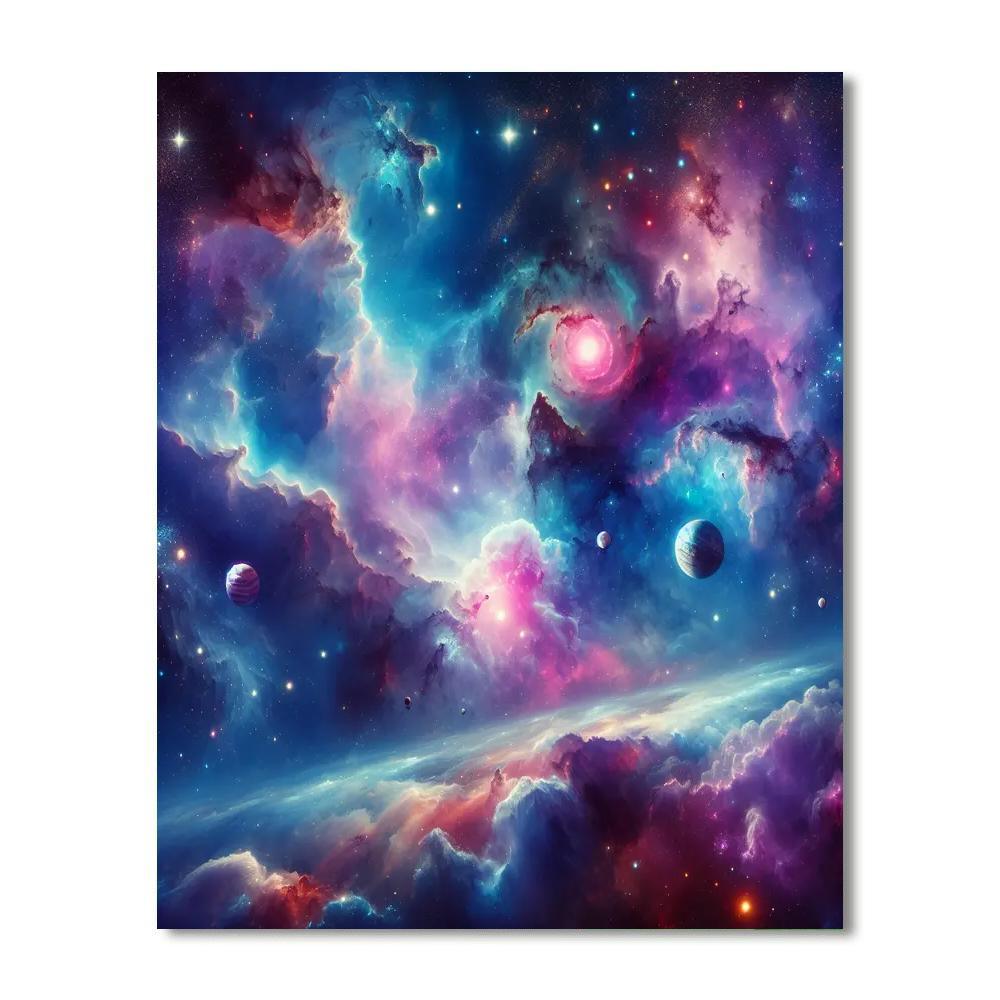 Astronomical Dreams DIY Paint By Numbers