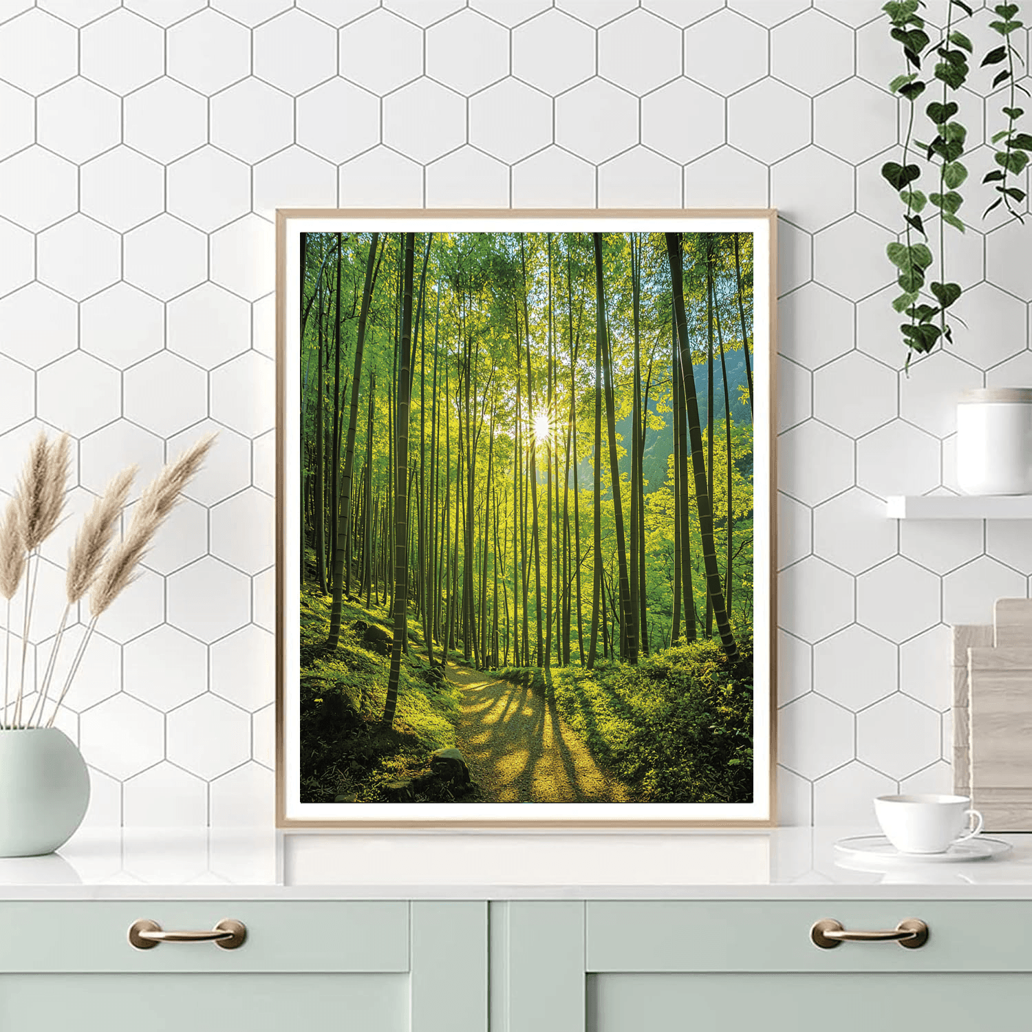 Bamboo Grove Numbered Painting Kits