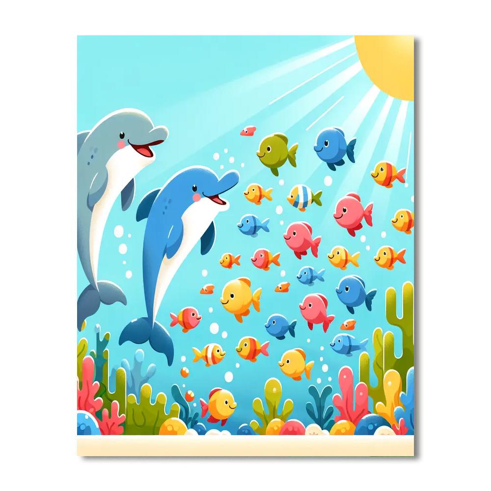 Ocean Of Imagination Number Painting