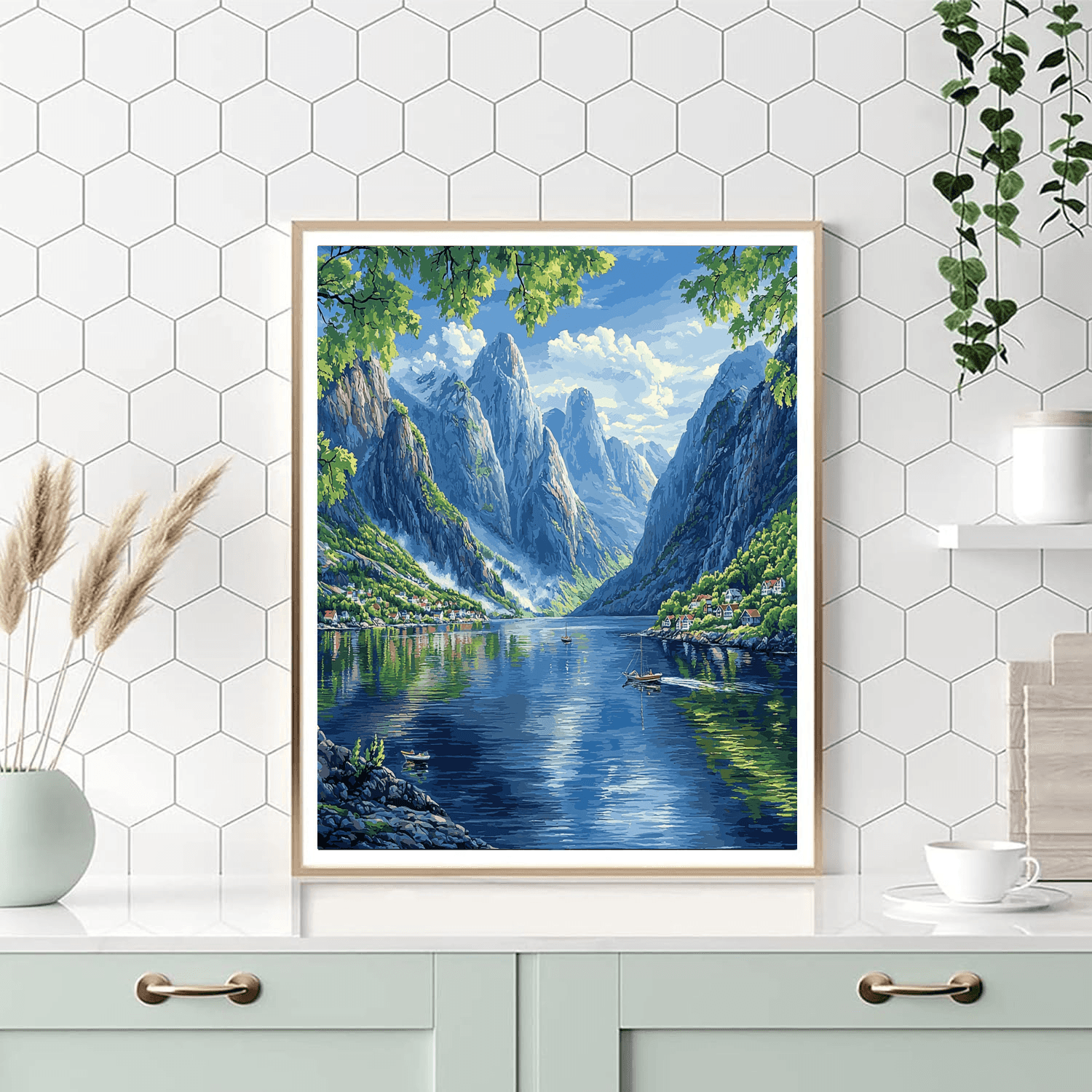 Sognefjord - Norway Paint By Numbers Kits