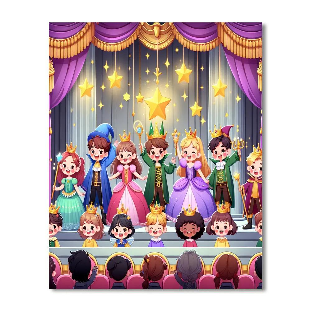 Fairy Tale Theater Paint By Number