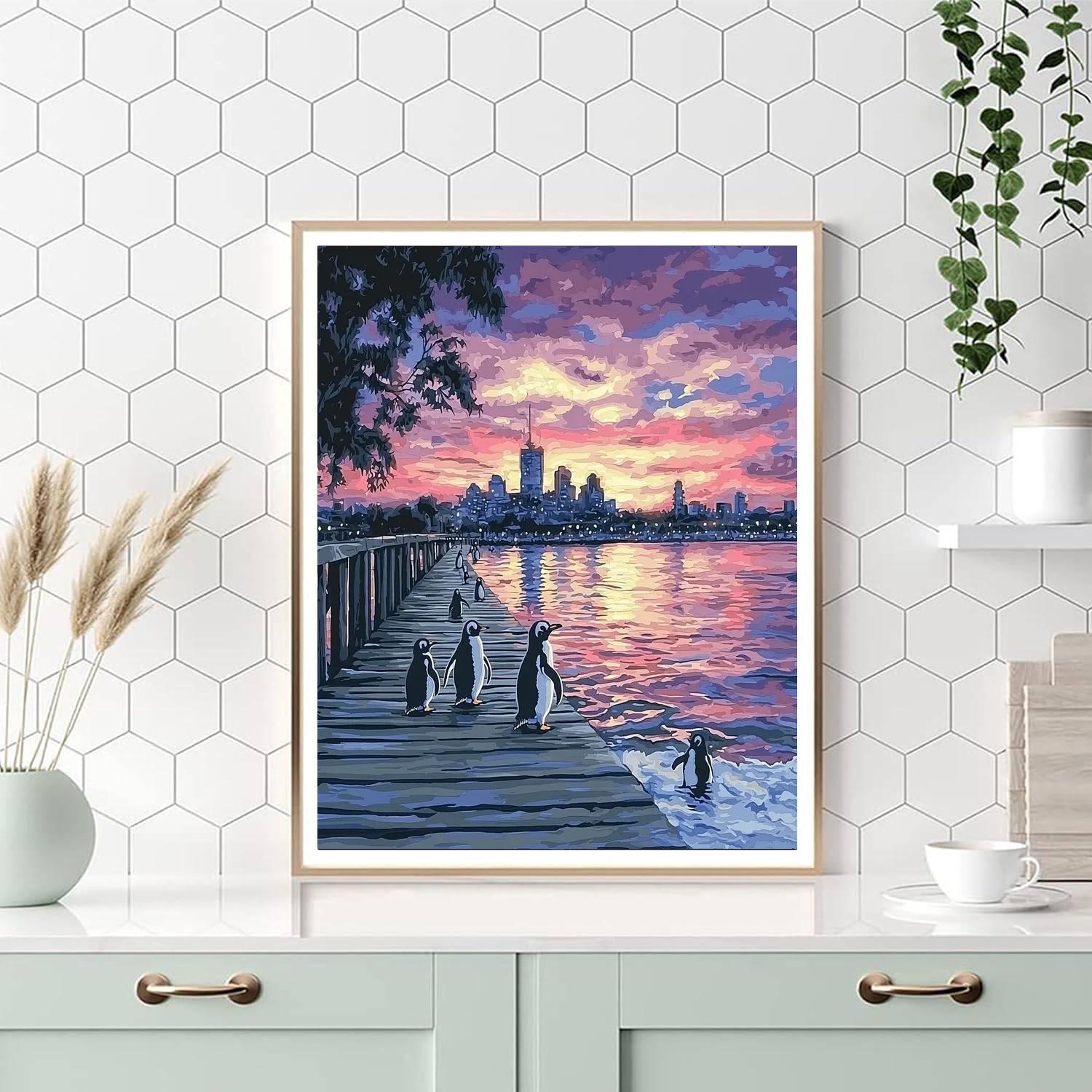 St Kilda Penguins - Melbourne DIY Paint By Numbers