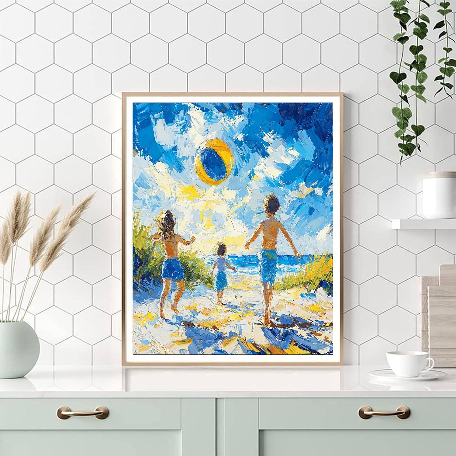 Cherished Playtime Number Painting