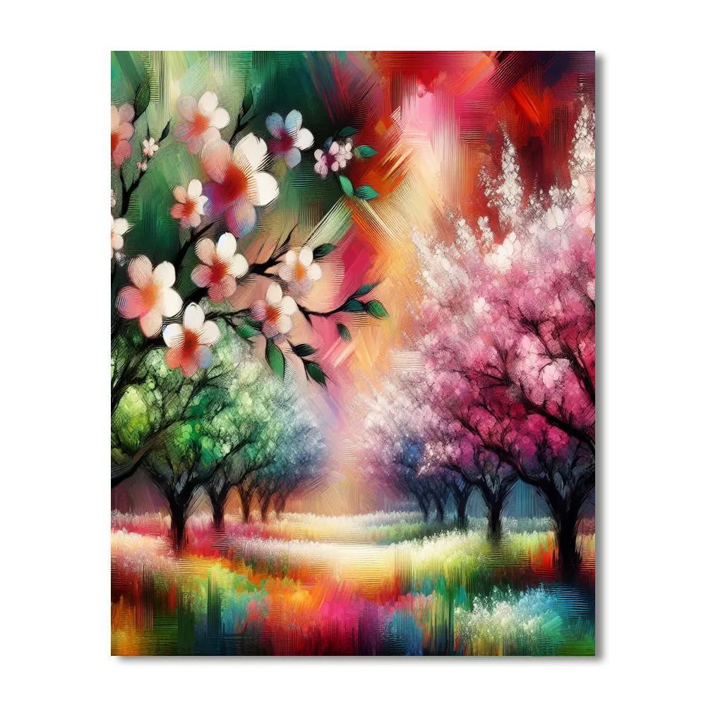 The Enchanted Orchard Paint By Number