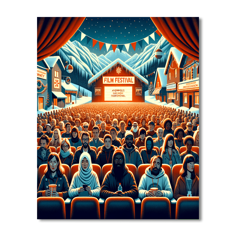 Sundance Film Festival Paint By Number