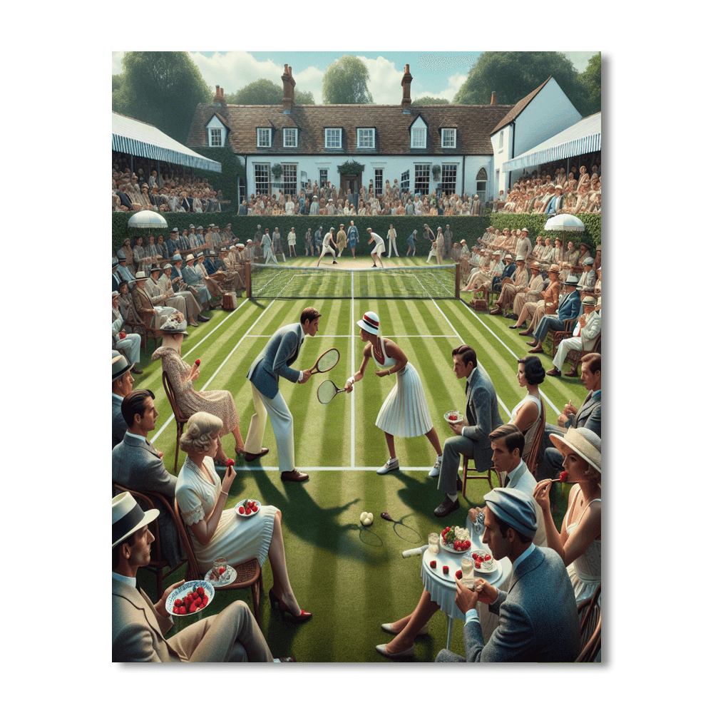 Wimbledon Championships Paint By Numbers Kits