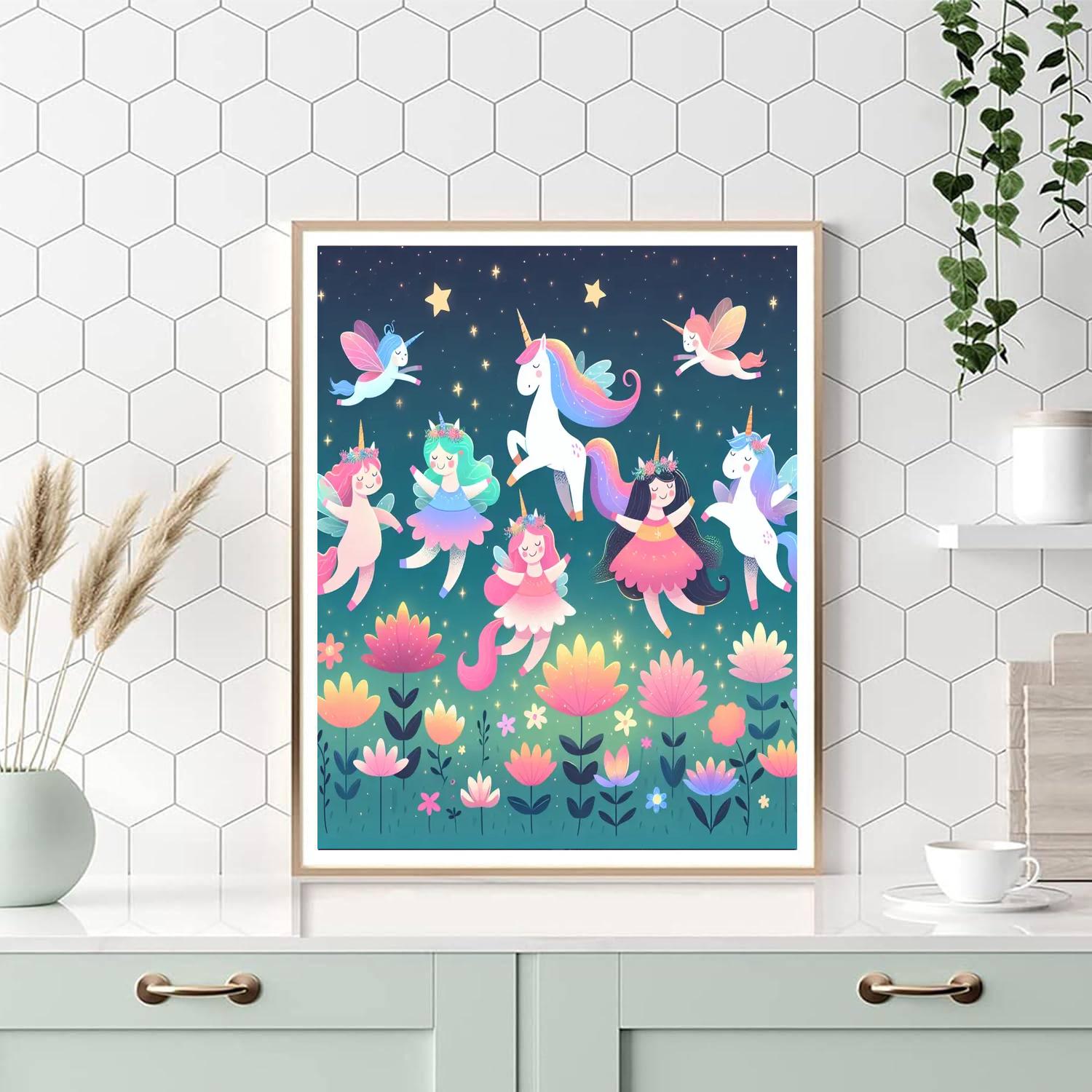 Wondrous Magical Creatures Paint By Numbers Art