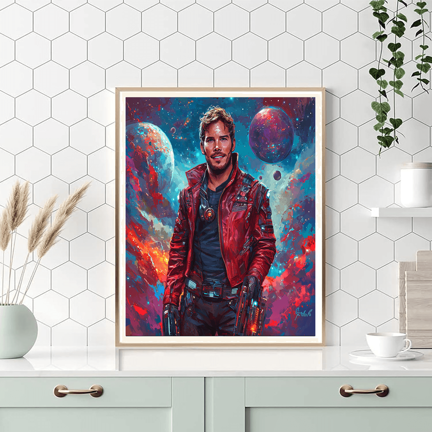 Chris Pratt: Adventures With The Galactic Star-lord Paint By Numbers