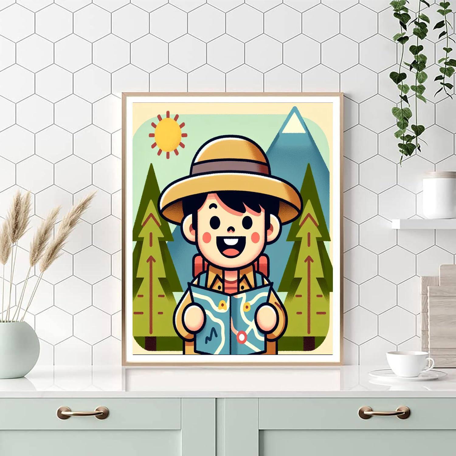 Daring Adventurer Paint By Numbers Kits
