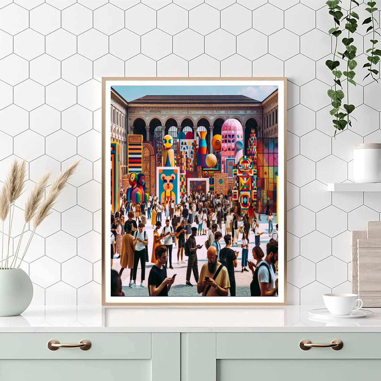 Istanbul Biennial - Istanbul DIY Paint By Numbers