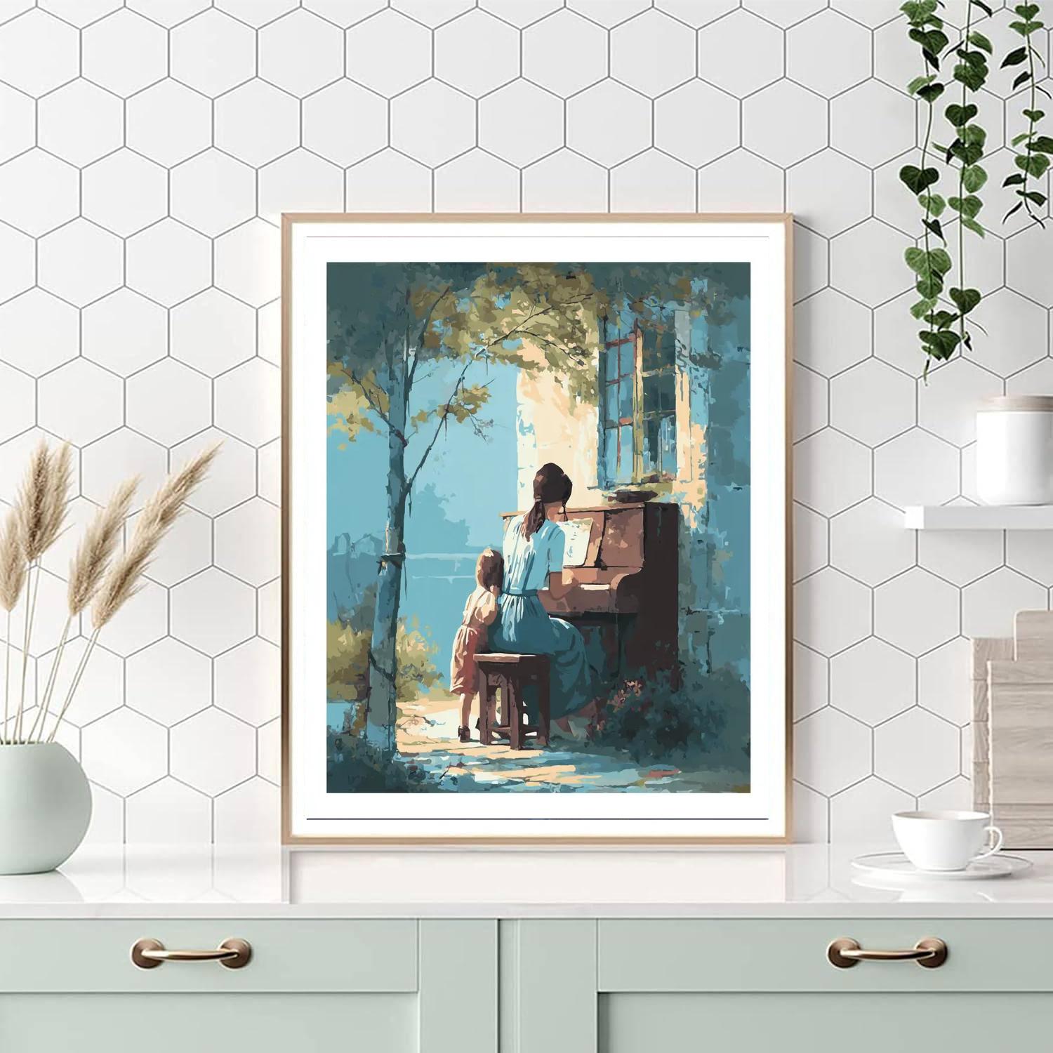 Mother's Love Symphony Paint By Numbers Kits