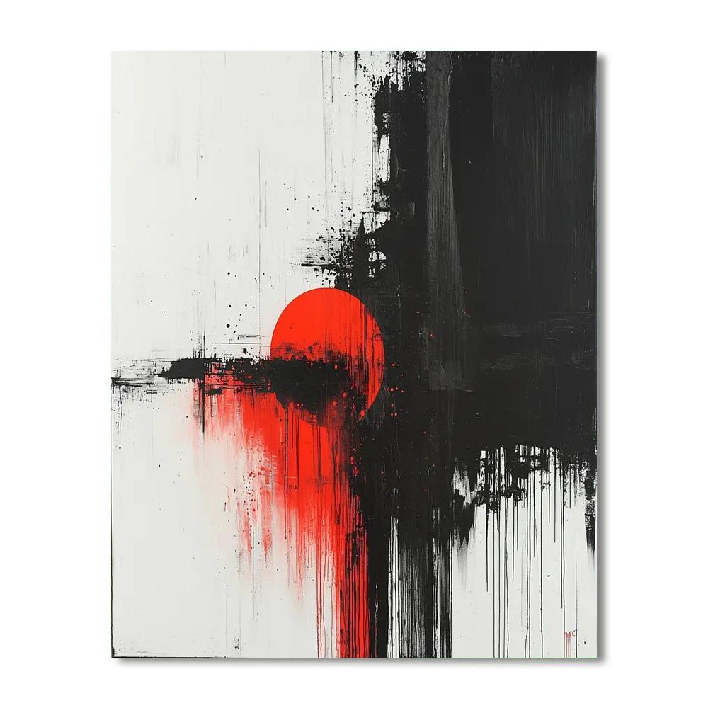 Banksy Inspired Symbols Of Rebirth  Numbered Painting Kits