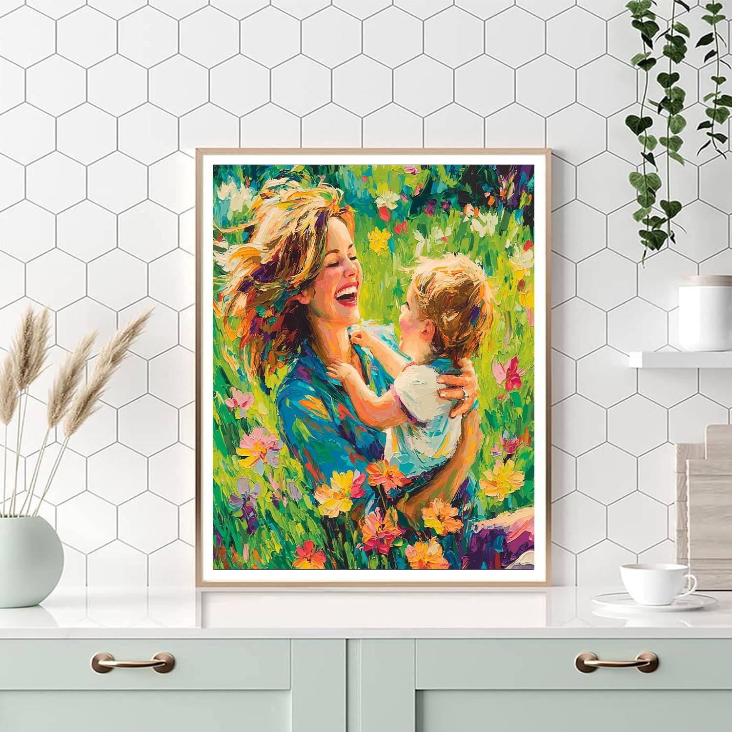 Heartfelt Laughter Paint By Numbers Kits