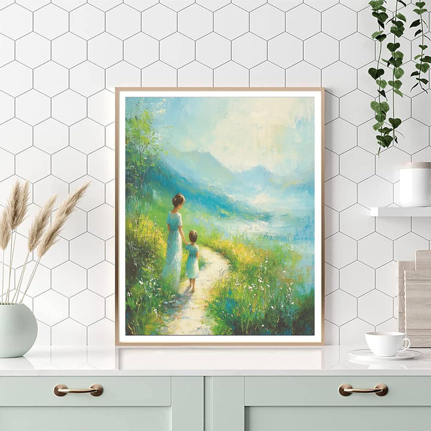 A Mother's Guidance Paint By Numbers