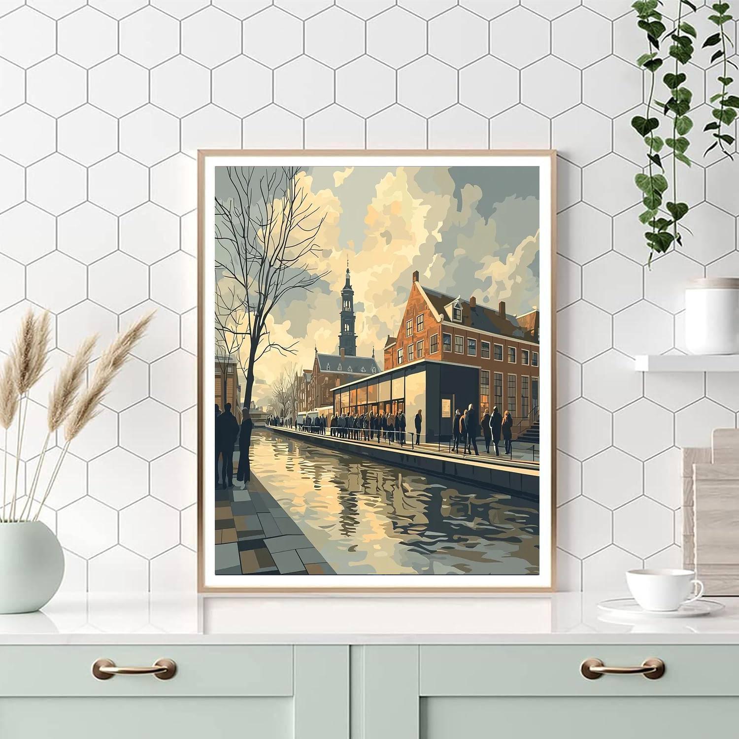 Anne Frank House - Amsterdam Paint By Number