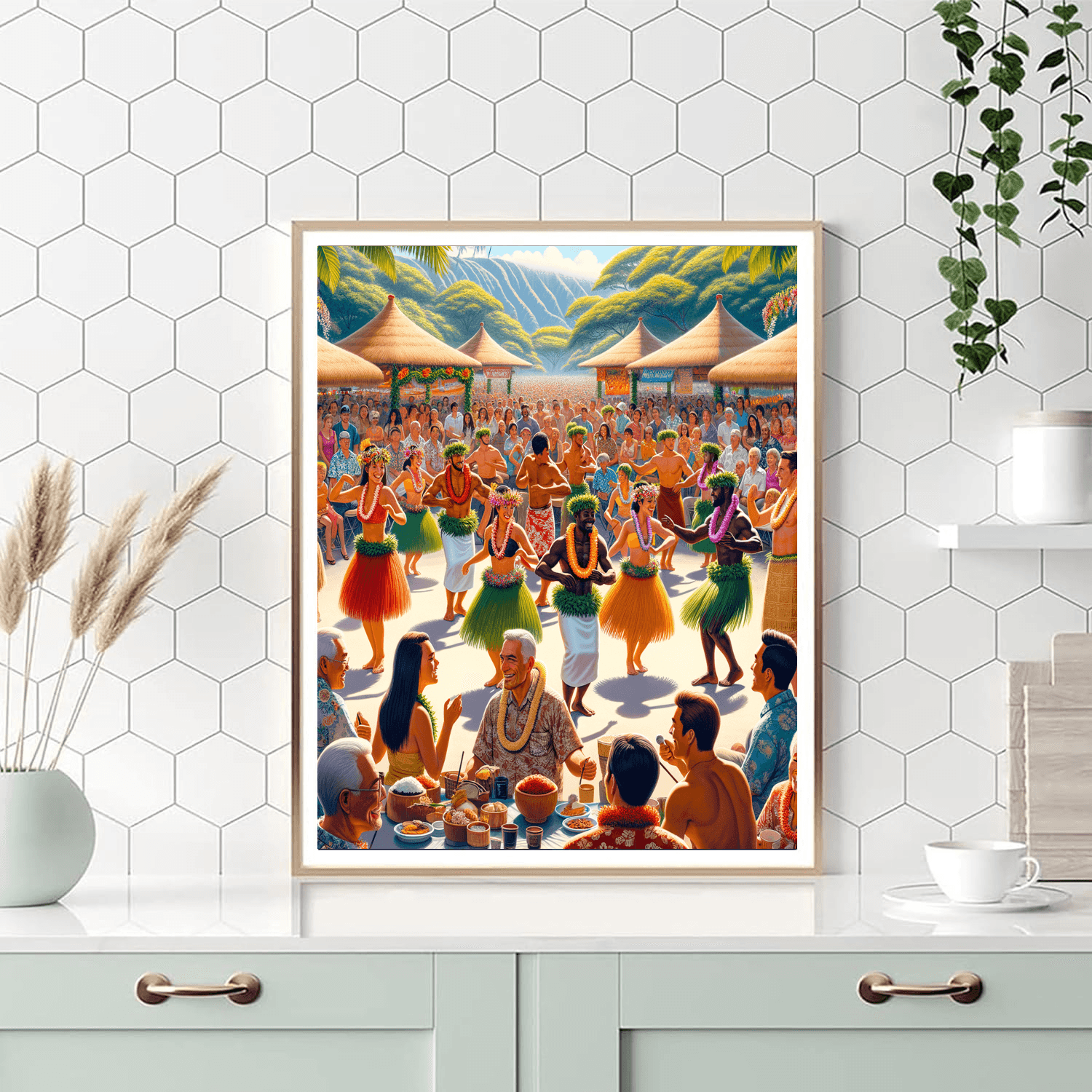 Aloha Festivals - Hawaii, United States Numbered Painting Kits