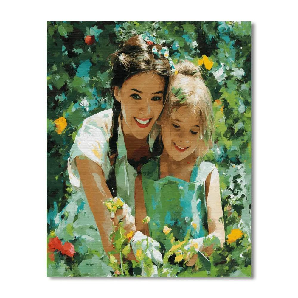 Mommy's Little Garden Helper Numbered Painting Kits