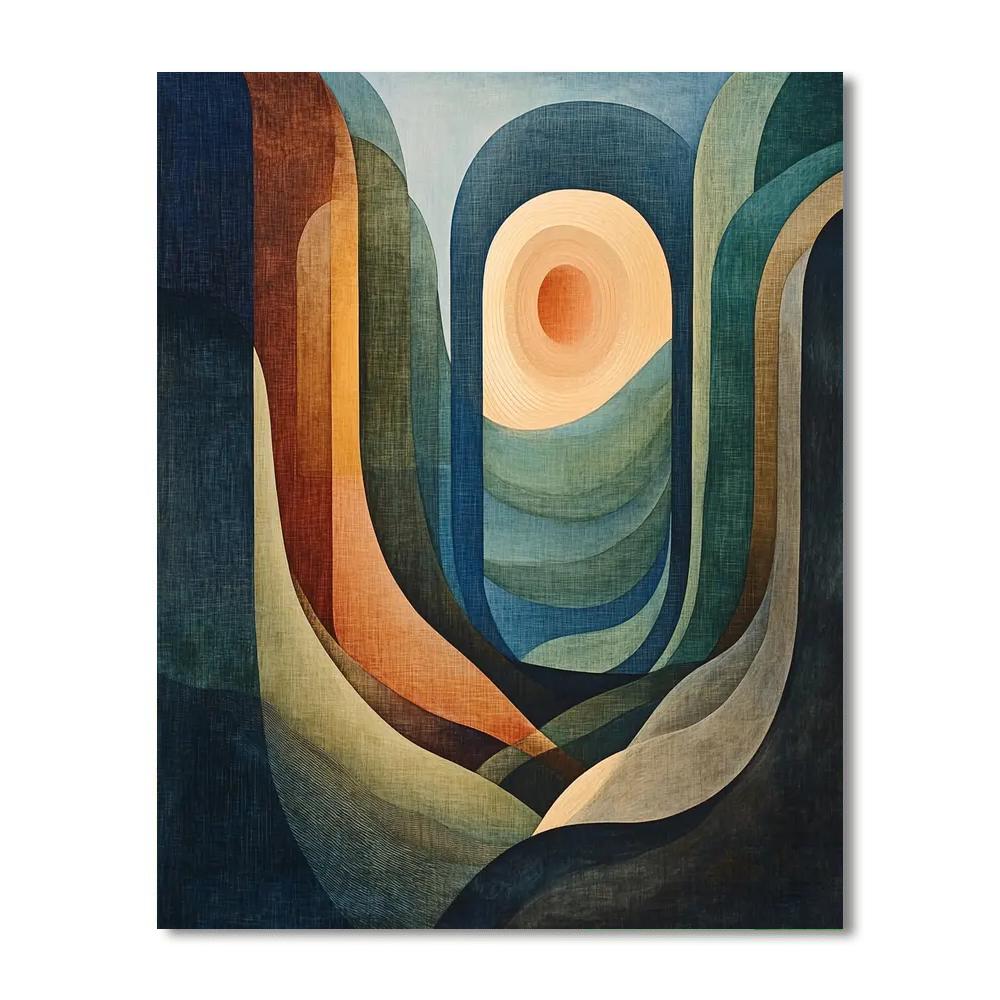 Max Ernst Inspired Veils Of Illusion  Paint By Numbers Kits