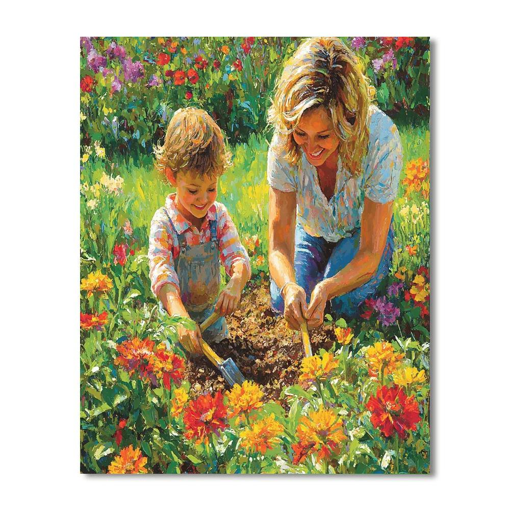 Mother's Love Blooms Paint By Number