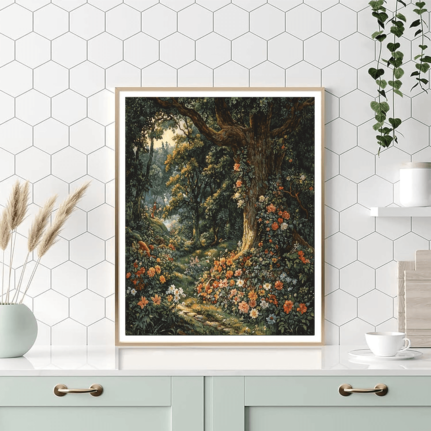 Arthur Rackham Inspired Fantasy Forest Adventures  Painting By Numbers Kit