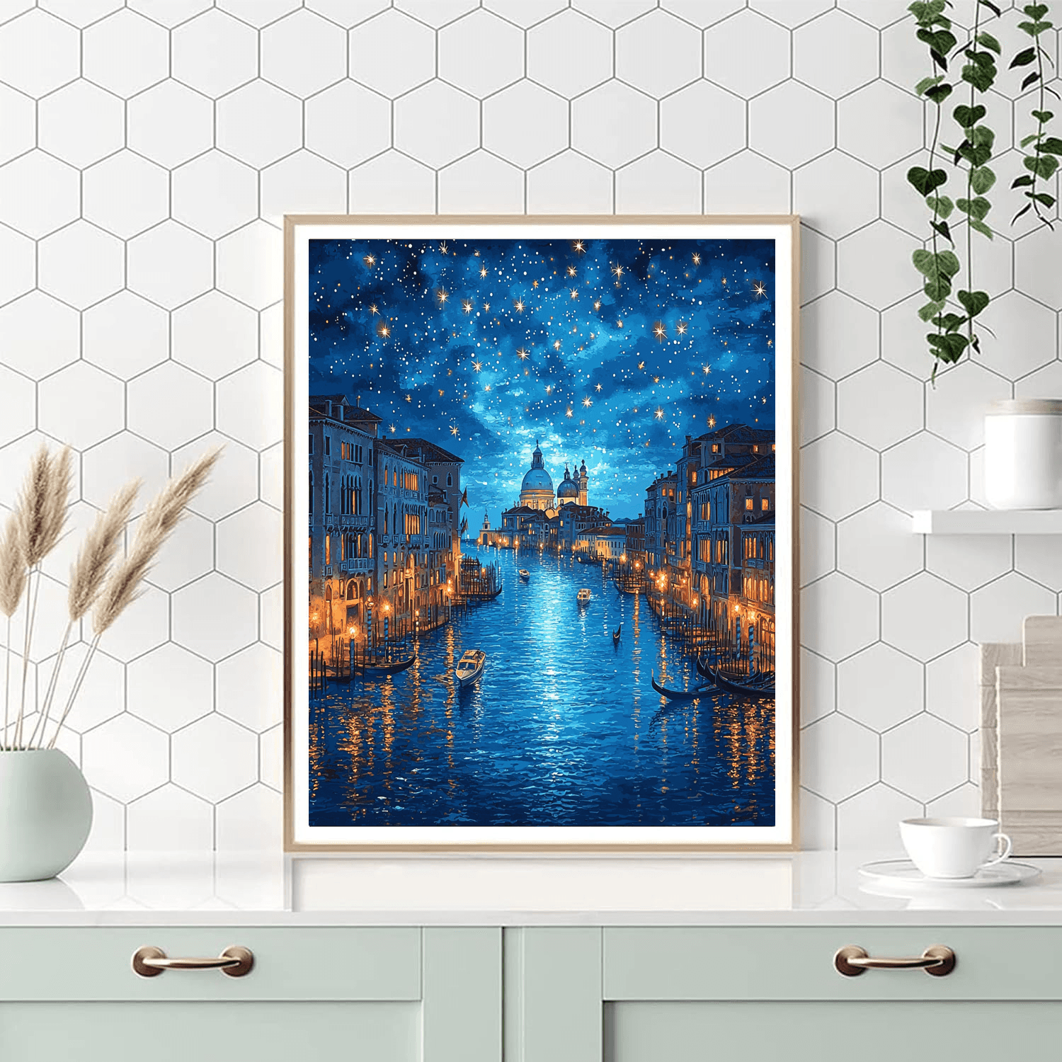 Canaletto Inspired Venetian Nights  Paint By Numbers