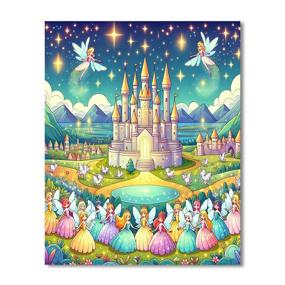 Exploring Magical Realms Painting By Numbers Kit