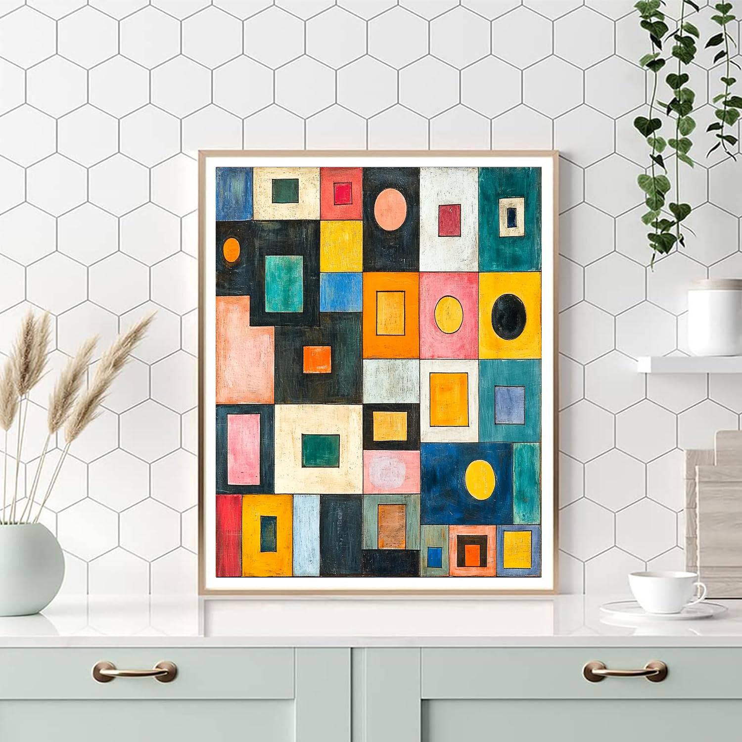 Paul Klee Inspired Imaginary Worlds  Paint By Number